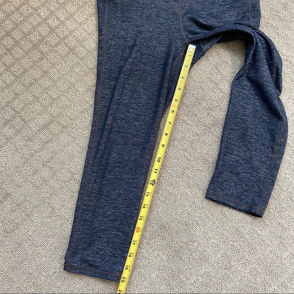 Athleta High Rise Capri Pants Heather Blue - Picture 4 of 8